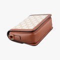 Teen Triomphe White×brown PVC coated canvas S-LM-3251ティーン トリオンフ ホワイト×ブラウン PVCコーティングキャンバス S-LM-3251