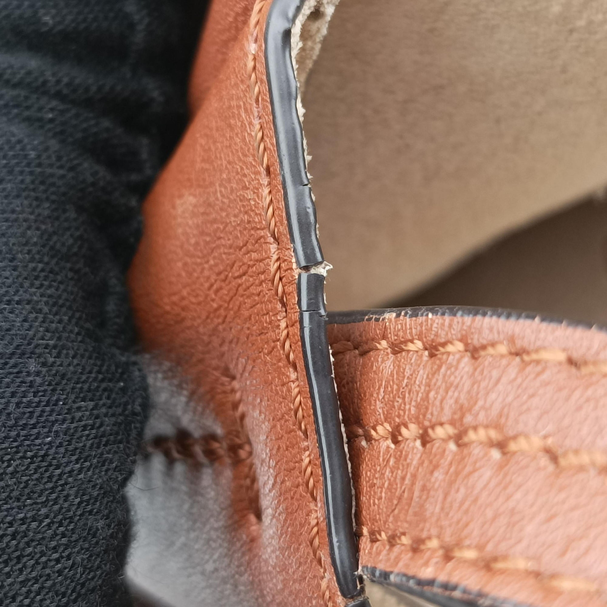 FAYE Brown Suede × leather 01-17-99-65フェイ ブラウン スエード×レザー 01-17-99-65