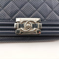Boy Chanel Matelasse Coco Mark Navy lambskin A90164 19290768ボーイシャネル マトラッセ ココマーク ネイビー ラムスキン A90164 19290768