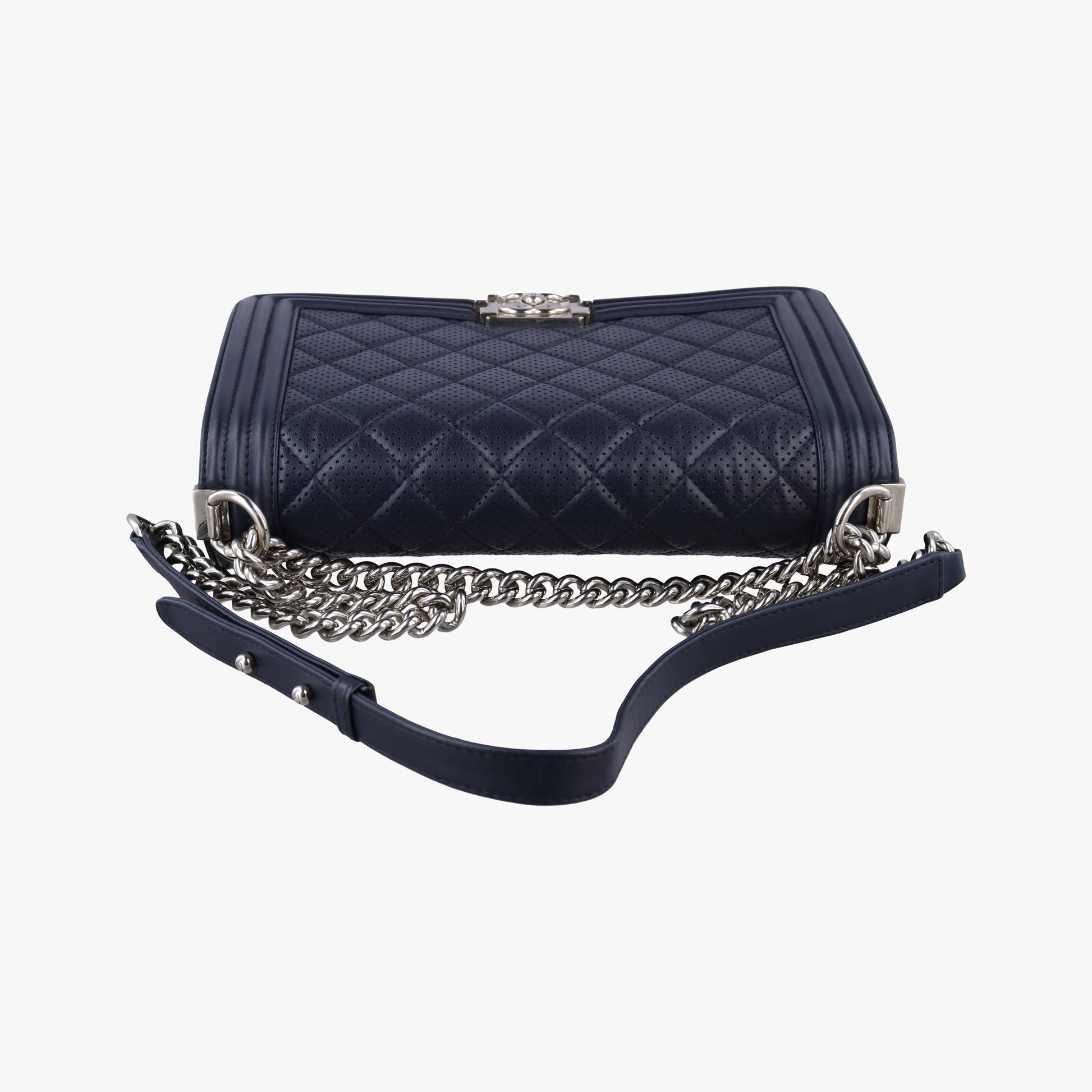 Boy Chanel Matelasse Coco Mark Navy lambskin A90164 19290768ボーイシャネル マトラッセ ココマーク ネイビー ラムスキン A90164 19290768