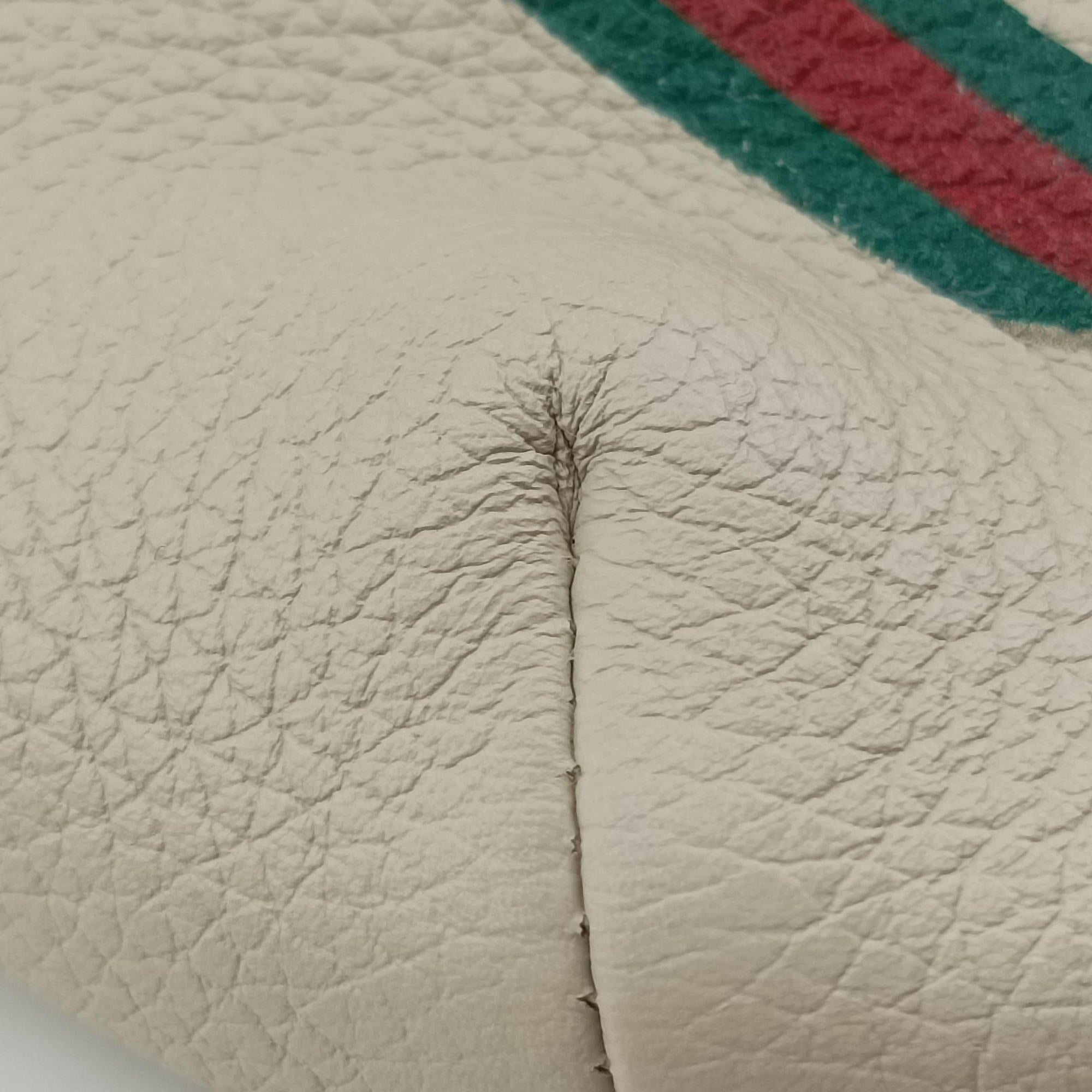 Print White Leather 527792 A027941110グッチプリント ホワイト レザー 527792 A027941110