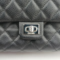 Matelasse 2.55 Black Leather U48753 25266912マトラッセ 2.55 ブラック レザー U48753 25266912