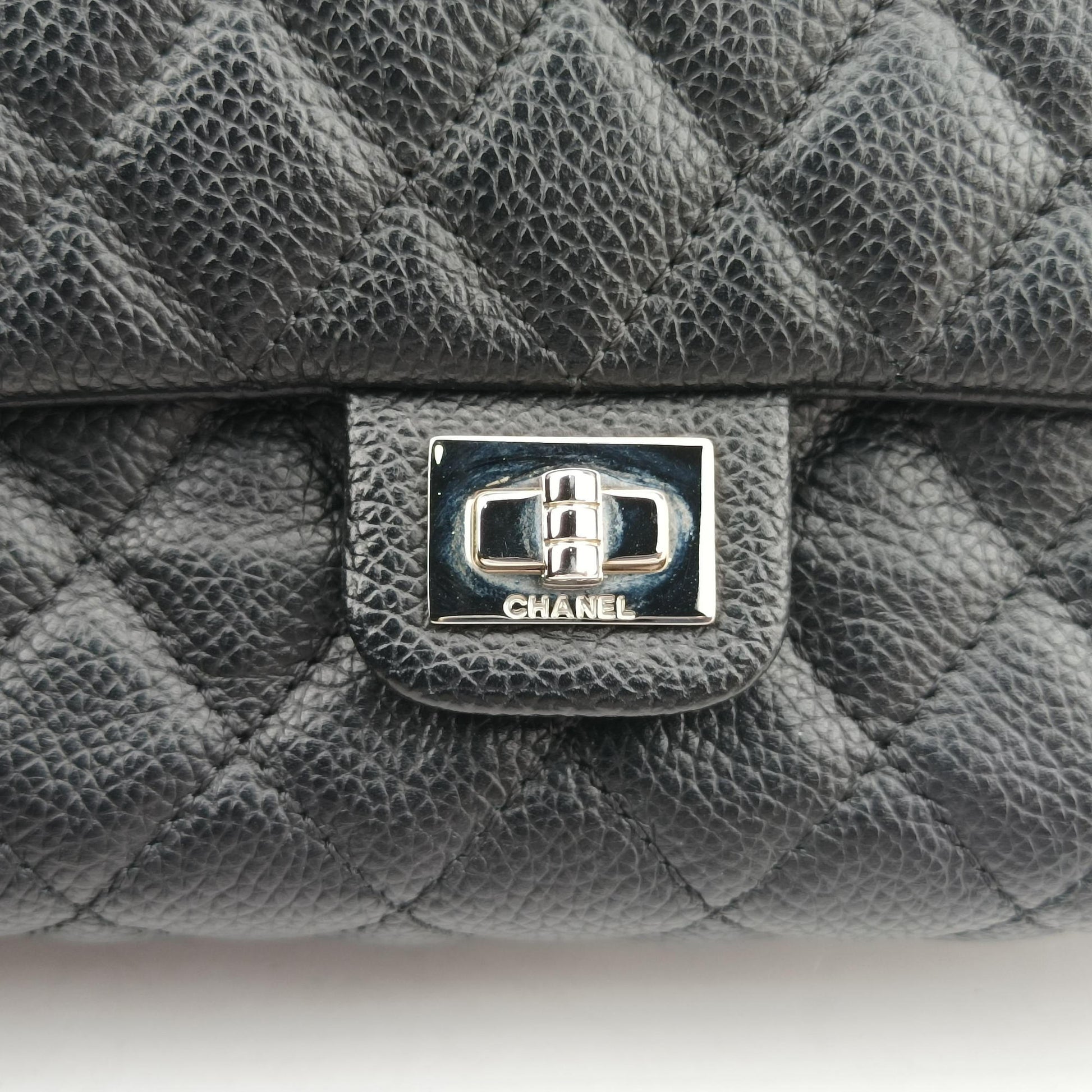 Matelasse 2.55 Black Leather U48753 25266912マトラッセ 2.55 ブラック レザー U48753 25266912