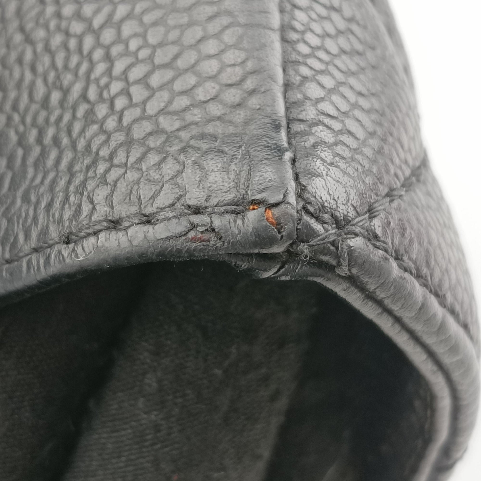 Matelasse Cocomark GST Black caviar skin A20995 12511166マトラッセ ココマークGST ブラック キャビアスキン A20995 12511166