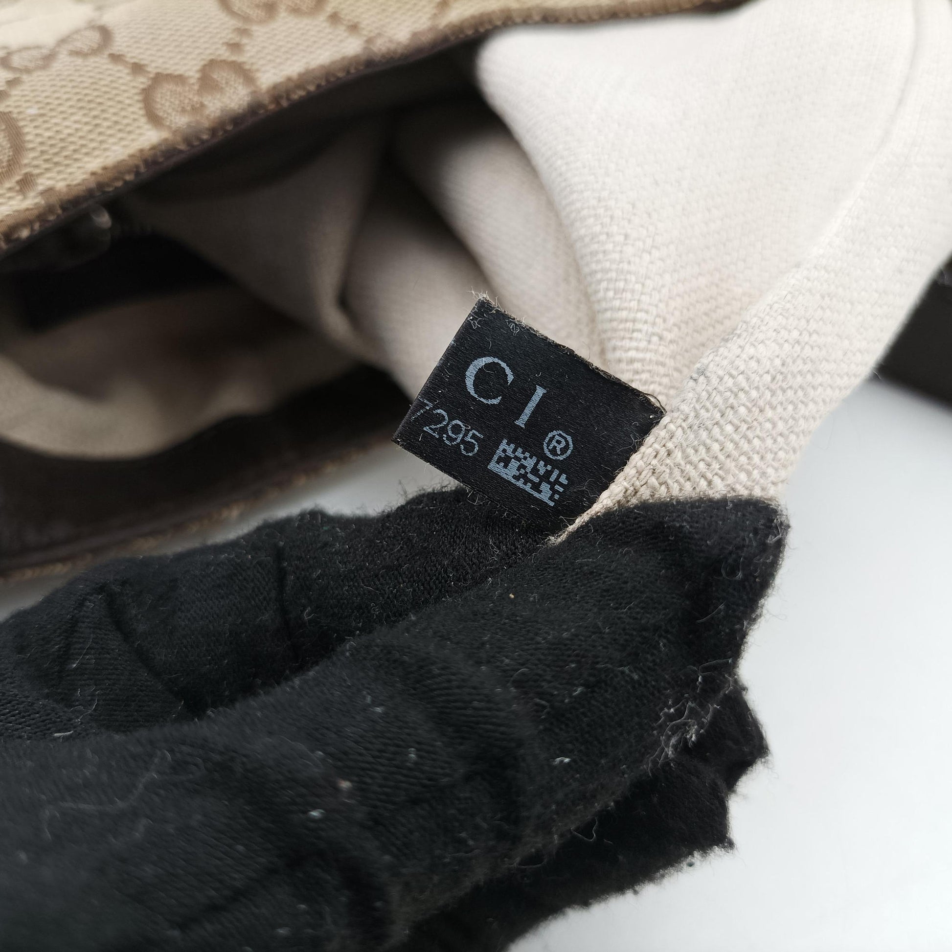 New Jackie Brown×Black Canvas×Leather 246907 C9097295ニュージャッキー ブラウン×ブラック キャンバス×レザー 246907 C9097295