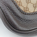 New Jackie Brown×Black Canvas×Leather 246907 C9097295ニュージャッキー ブラウン×ブラック キャンバス×レザー 246907 C9097295