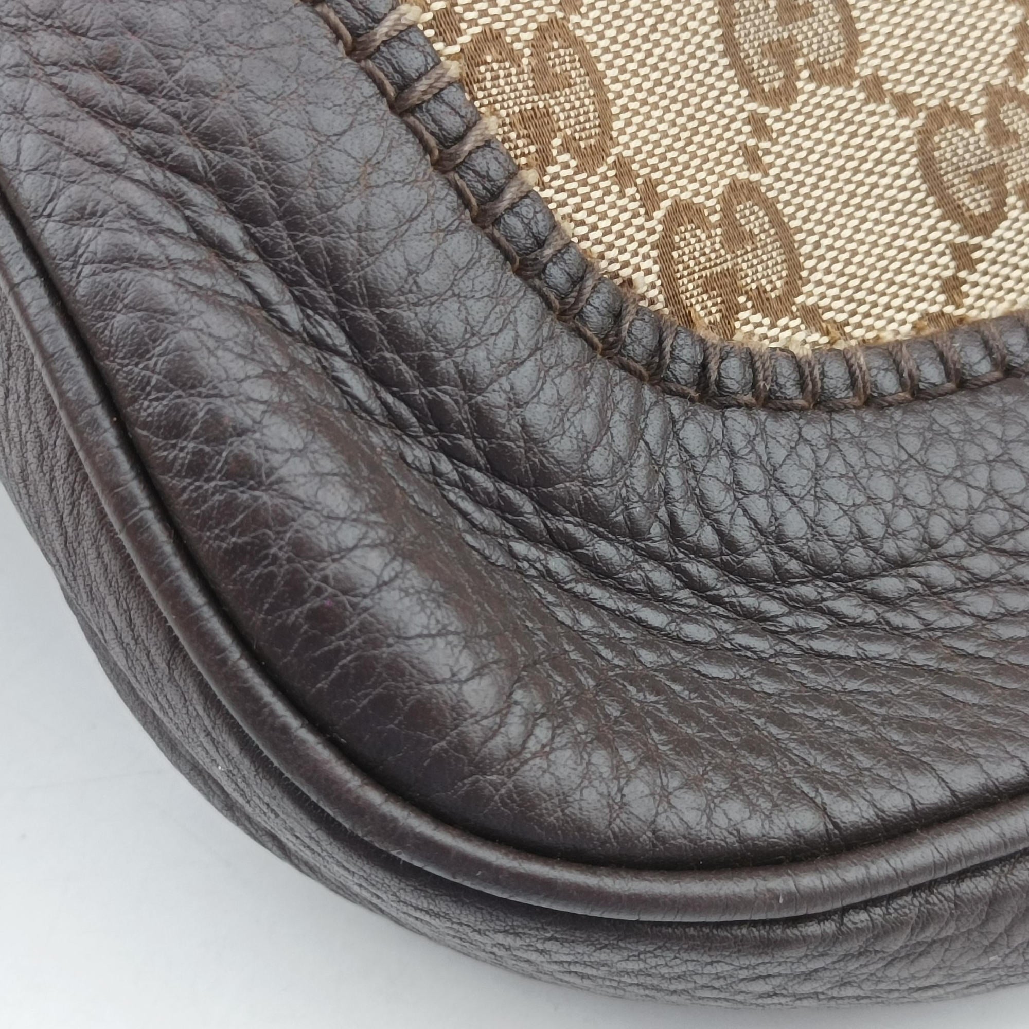 New Jackie Brown×Black Canvas×Leather 246907 C9097295ニュージャッキー ブラウン×ブラック キャンバス×レザー 246907 C9097295
