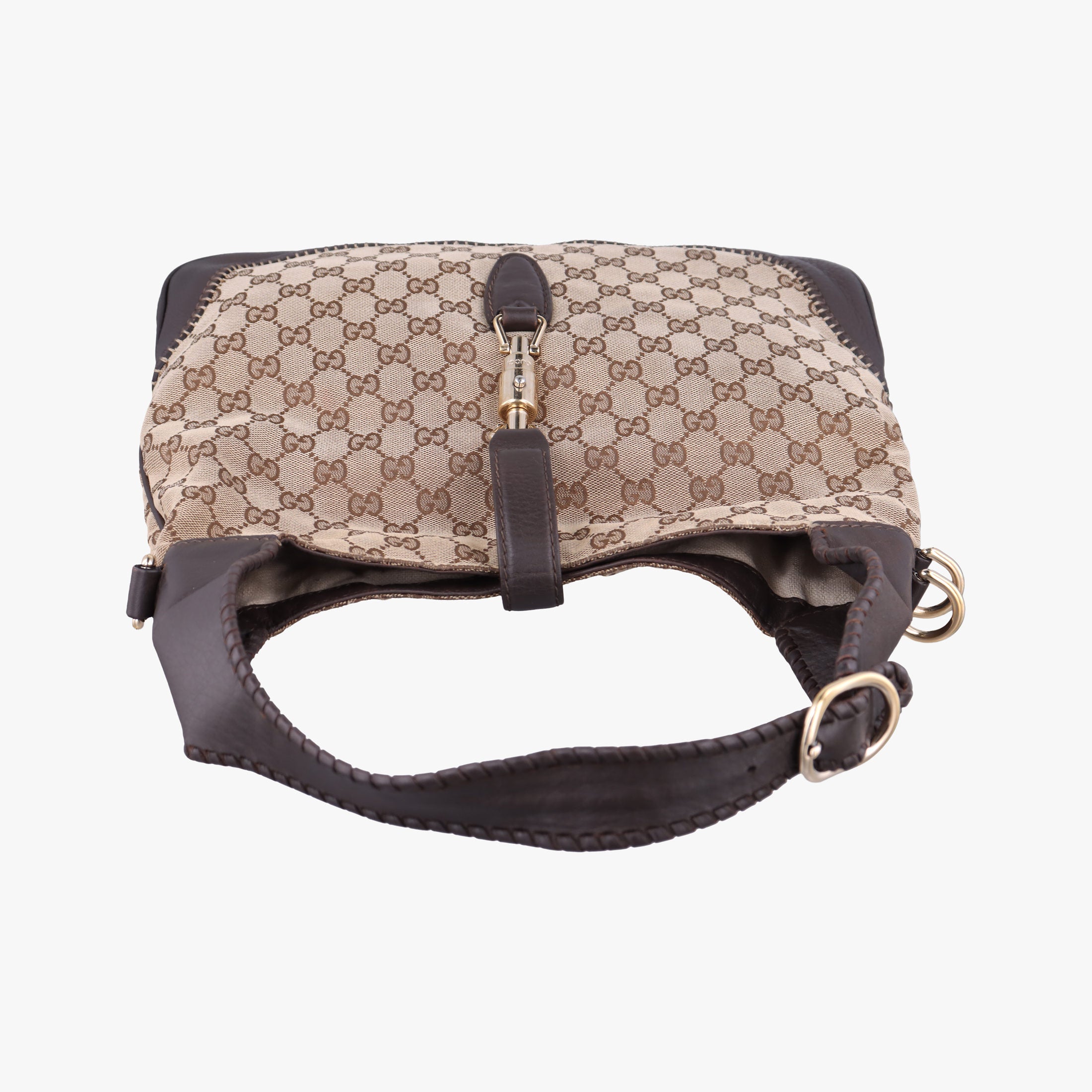 New Jackie Brown×Black Canvas×Leather 246907 C9097295ニュージャッキー ブラウン×ブラック キャンバス×レザー 246907 C9097295