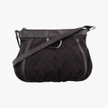 Abby Brown Canvas×Leather 265691 G011372157アビー ブラウン キャンバス×レザー 265691 G011372157