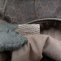 Abby Brown Canvas×Leather 265691 G011372157アビー ブラウン キャンバス×レザー 265691 G011372157
