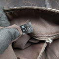 Abby Brown Canvas×Leather 265691 G011372157アビー ブラウン キャンバス×レザー 265691 G011372157