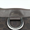 Abby Brown Canvas×Leather 265691 G011372157アビー ブラウン キャンバス×レザー 265691 G011372157