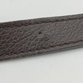 Abby Brown Canvas×Leather 265691 G011372157アビー ブラウン キャンバス×レザー 265691 G011372157