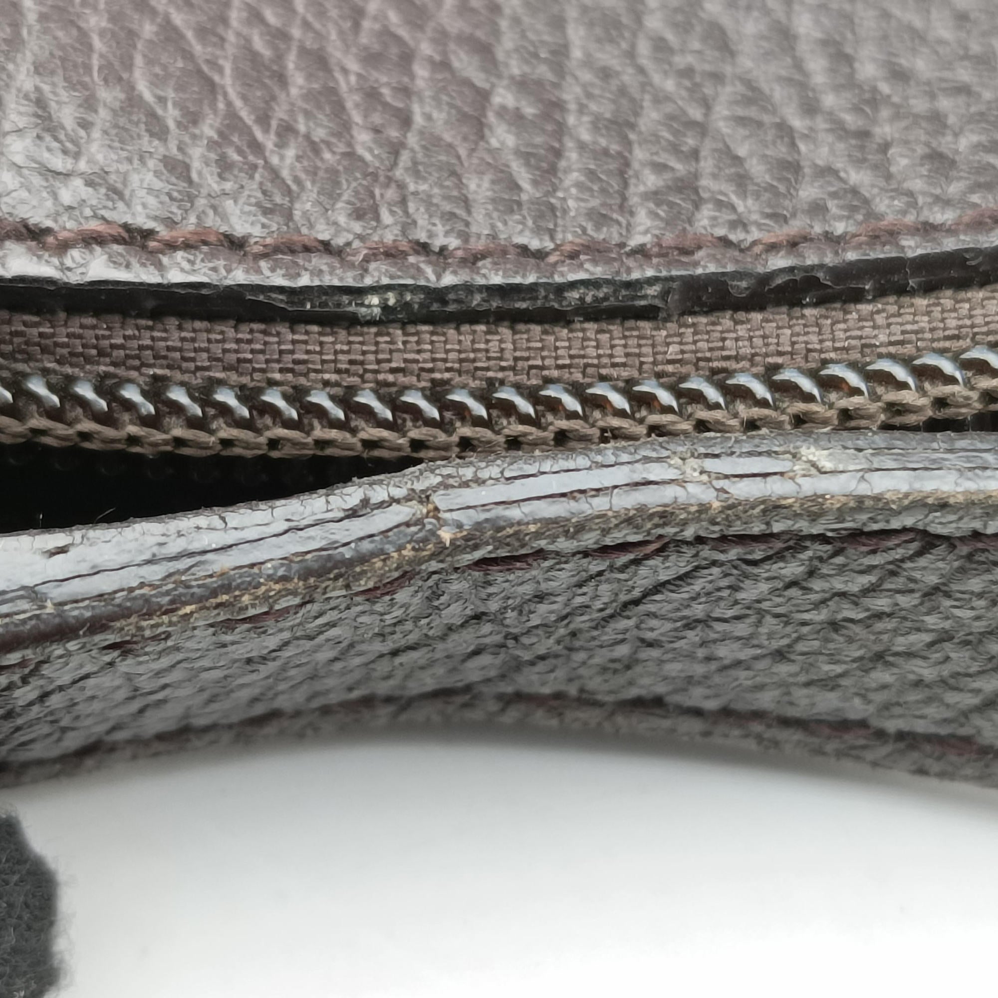 Abby Brown Canvas×Leather 265691 G011372157アビー ブラウン キャンバス×レザー 265691 G011372157