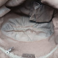 Abby Brown Canvas×Leather 265691 G011372157アビー ブラウン キャンバス×レザー 265691 G011372157