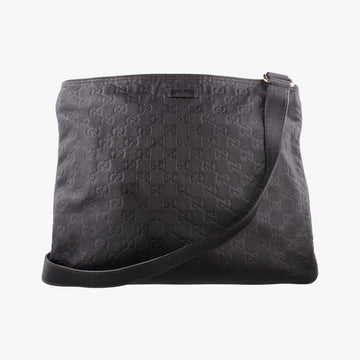 GG Imprime messenger Brown leather 201446 D4980131インプリメ メッセンジャー ブラウン レザー 201446 D4980131