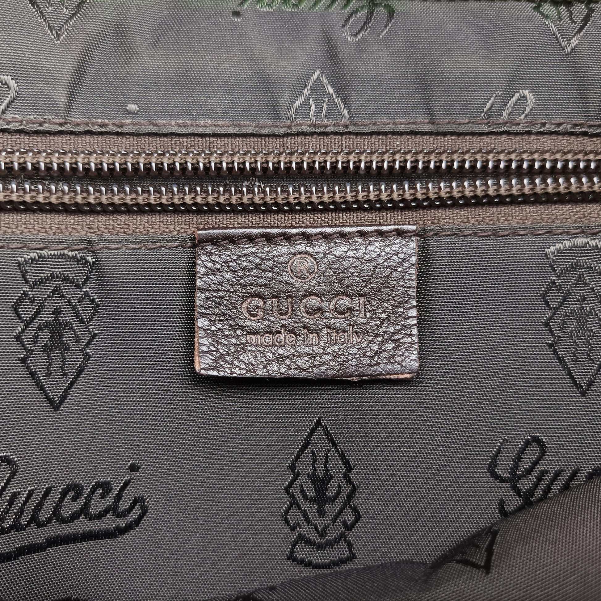 GG Imprime messenger Brown leather 201446 D4980131インプリメ メッセンジャー ブラウン レザー 201446 D4980131