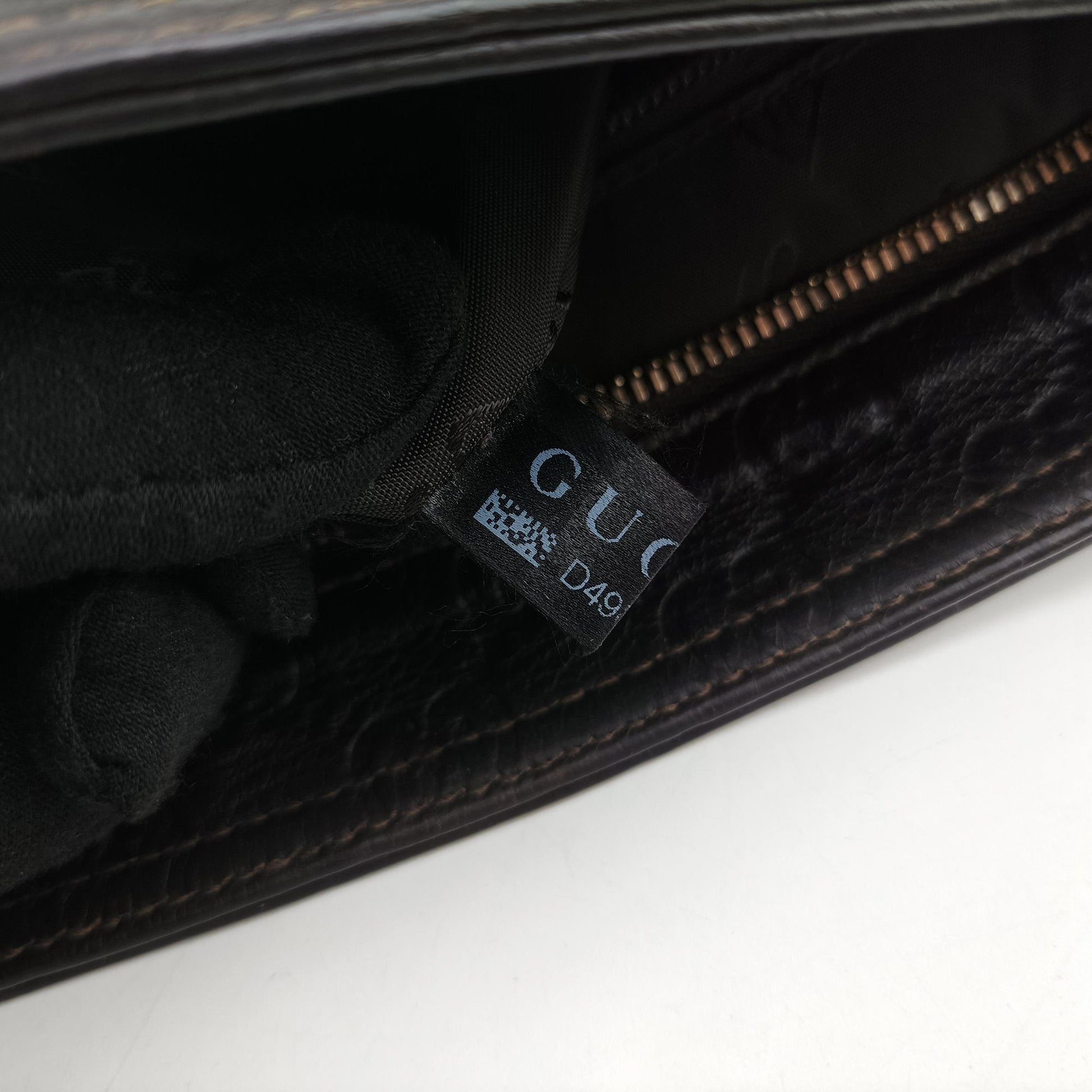 GG Imprime messenger Brown leather 201446 D4980131インプリメ メッセンジャー ブラウン レザー 201446 D4980131