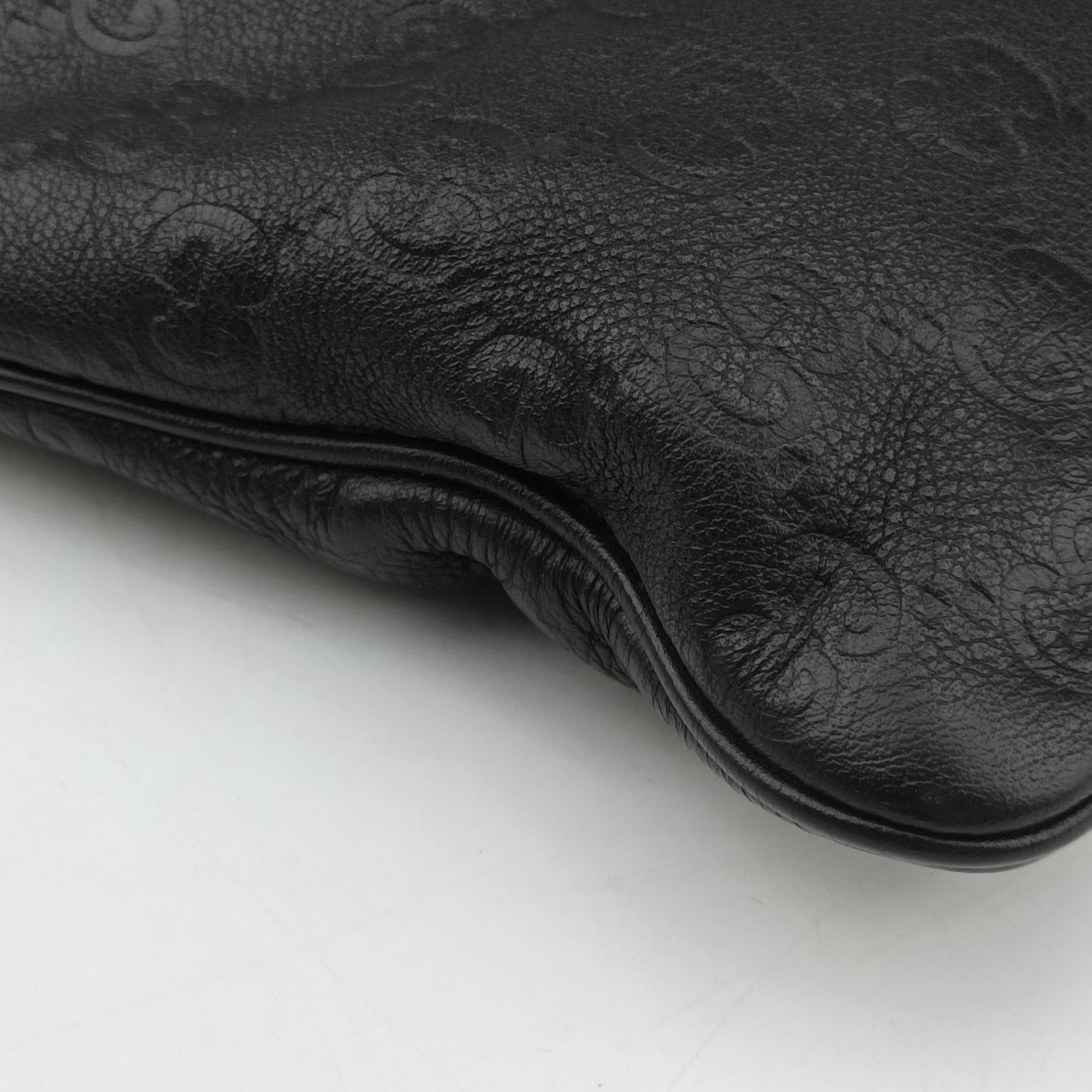 GG Imprime messenger Brown leather 201446 D4980131インプリメ メッセンジャー ブラウン レザー 201446 D4980131