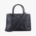 Galleria Black SAFFIANO Leather BN2274 103ガレリア ブラック サフィアーノレザー BN2274 103