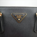 Galleria Black SAFFIANO Leather BN2274 103ガレリア ブラック サフィアーノレザー BN2274 103