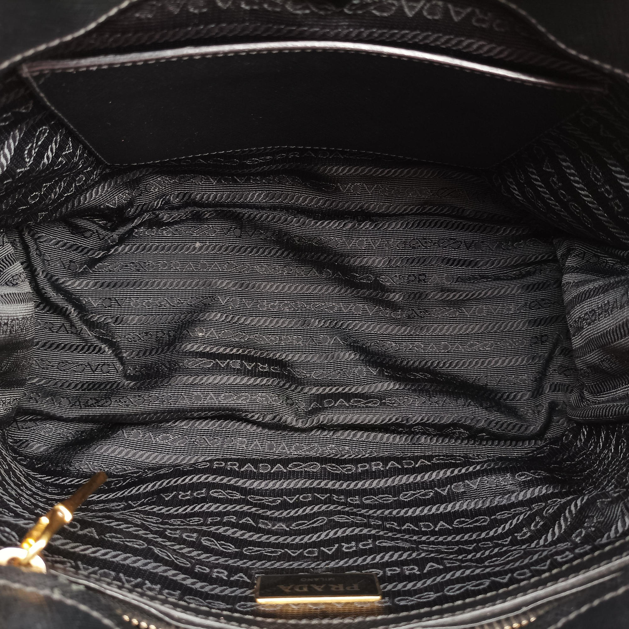Galleria Black SAFFIANO Leather BN2274 103ガレリア ブラック サフィアーノレザー BN2274 103