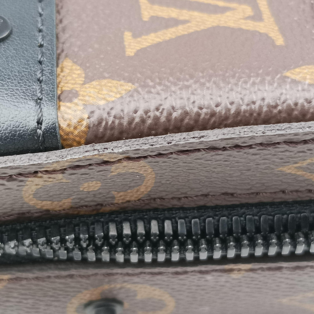 Handle Soft Trunk Brown×black Monogram Macassar×calf leather M45935 IC Chipハンドル ソフトトランク モノグラム/ブラウン×ブラック モノグラムマカサー×カーフレザー M45935 ICチップ