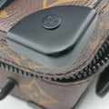 Handle Soft Trunk Brown×black Monogram Macassar×calf leather M45935 IC Chipハンドル ソフトトランク モノグラム/ブラウン×ブラック モノグラムマカサー×カーフレザー M45935 ICチップ
