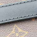 Handle Soft Trunk Brown×black Monogram Macassar×calf leather M45935 IC Chipハンドル ソフトトランク モノグラム/ブラウン×ブラック モノグラムマカサー×カーフレザー M45935 ICチップ
