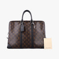 Monogram Macassar Porte Documents Voyage brown Monogram Canvas M40225 RI0153ポルトドキュマン ヴォワヤージュ モノグラム/ブラウン モノグラムキャンバス M40225 RI0153