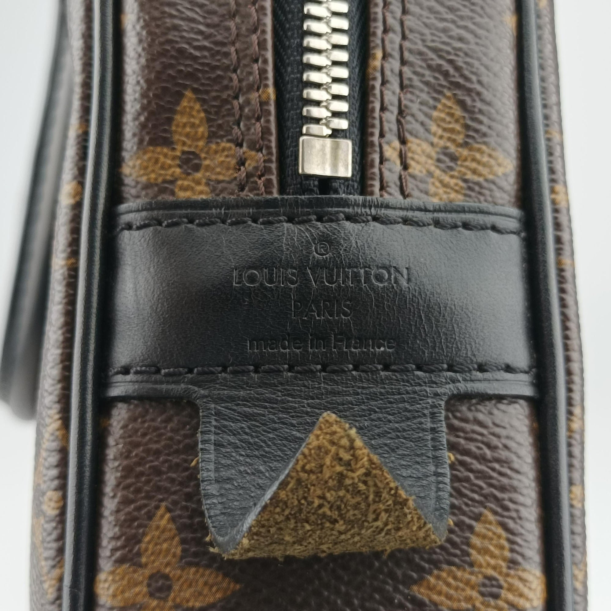 Monogram Macassar Porte Documents Voyage brown Monogram Canvas M40225 RI0153ポルトドキュマン ヴォワヤージュ モノグラム/ブラウン モノグラムキャンバス M40225 RI0153