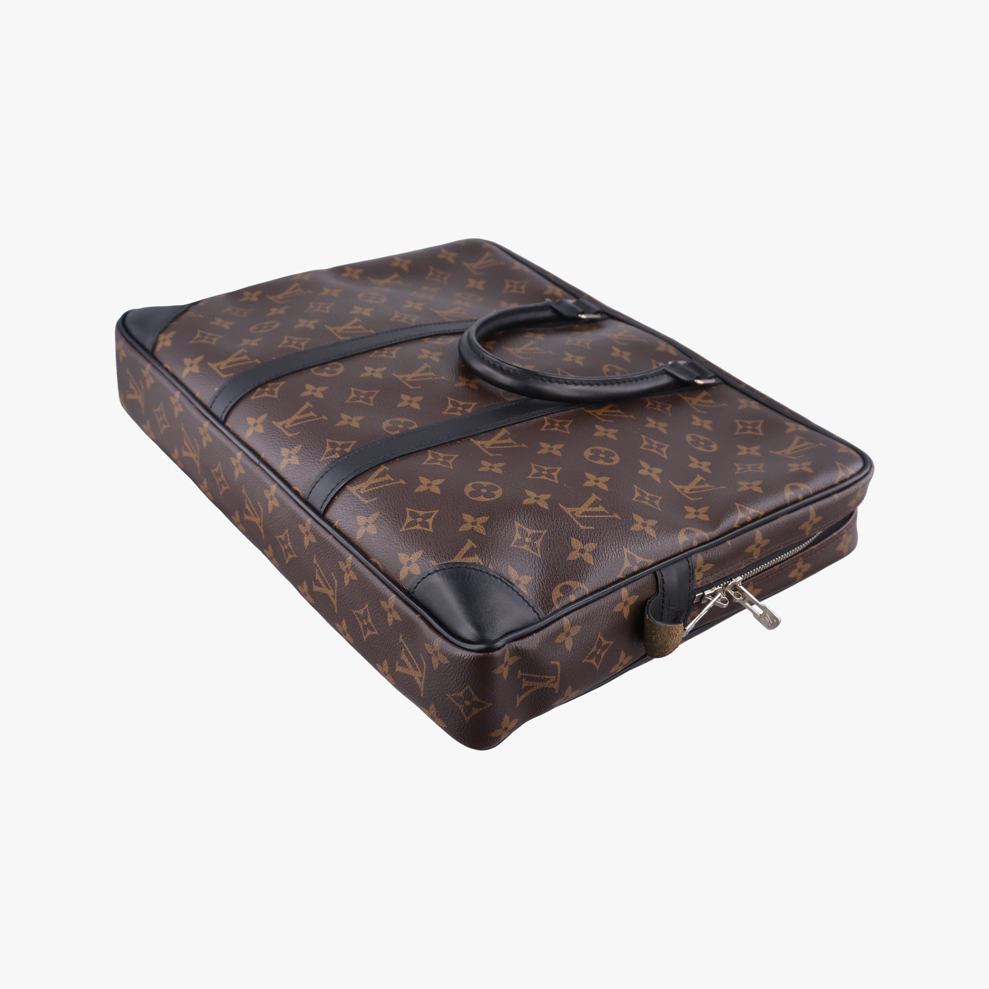Monogram Macassar Porte Documents Voyage brown Monogram Canvas M40225 RI0153ポルトドキュマン ヴォワヤージュ モノグラム/ブラウン モノグラムキャンバス M40225 RI0153