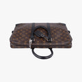 Monogram Macassar Porte Documents Voyage brown Monogram Canvas M40225 RI0153ポルトドキュマン ヴォワヤージュ モノグラム/ブラウン モノグラムキャンバス M40225 RI0153