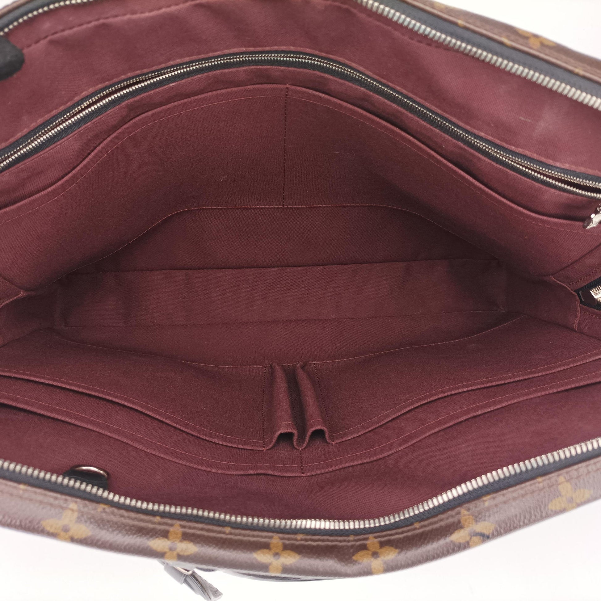Monogram Macassar Porte Documents Voyage brown Monogram Canvas M40225 RI0153ポルトドキュマン ヴォワヤージュ モノグラム/ブラウン モノグラムキャンバス M40225 RI0153