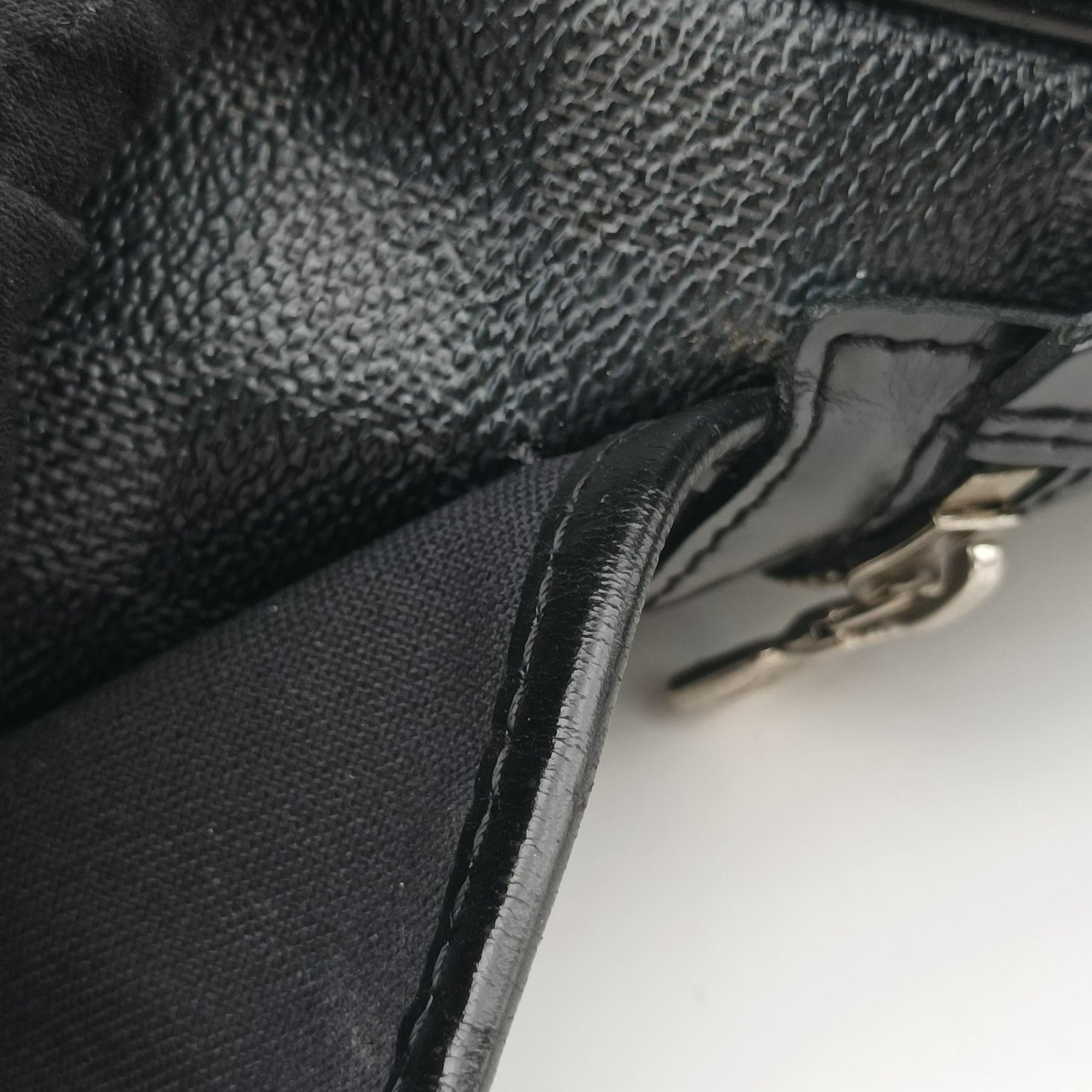 DANIEL MM Noir Damier GRAPHITE N58029 SP4160ダニエルMM ノワール ダミエ グラフィット N58029 SP4160