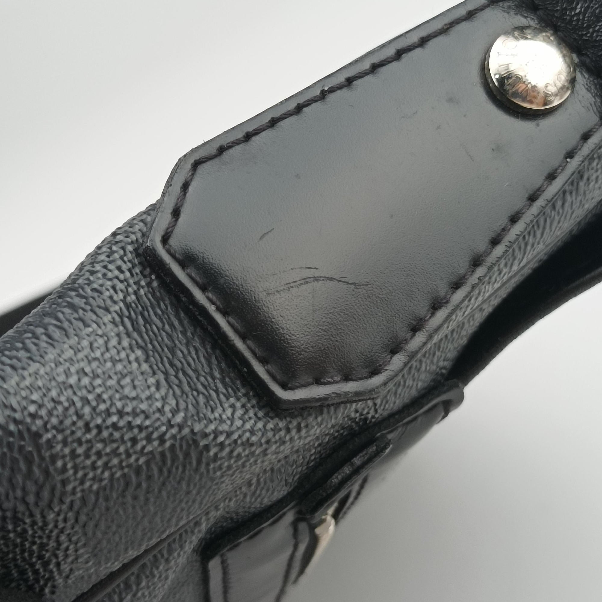 DANIEL MM Noir Damier GRAPHITE N58029 SP4160ダニエルMM ノワール ダミエ グラフィット N58029 SP4160