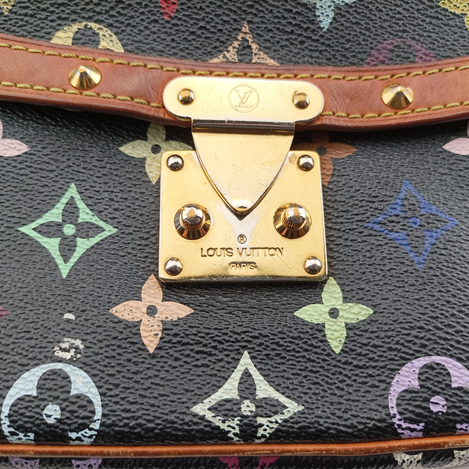 Sologne Noir Monogram Multicolor M92639 Lot number unknownソローニュ ノワール モノグラム マルチカラー M92639 製番不明
