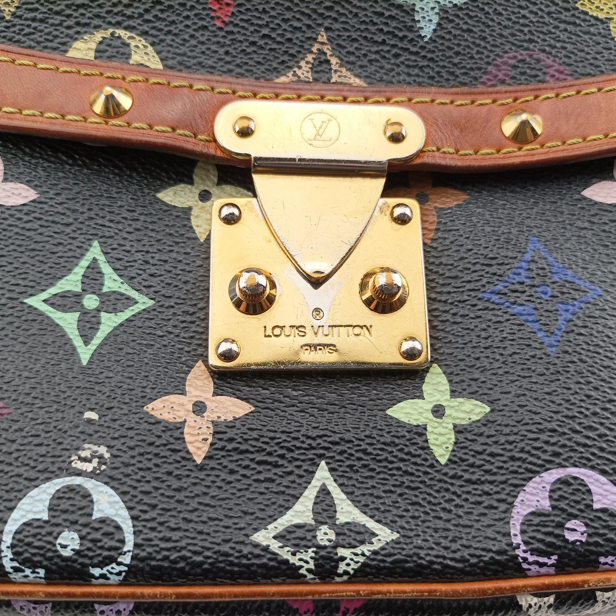 Sologne Noir Monogram Multicolor M92639 Lot number unknownソローニュ ノワール モノグラム マルチカラー M92639 製番不明