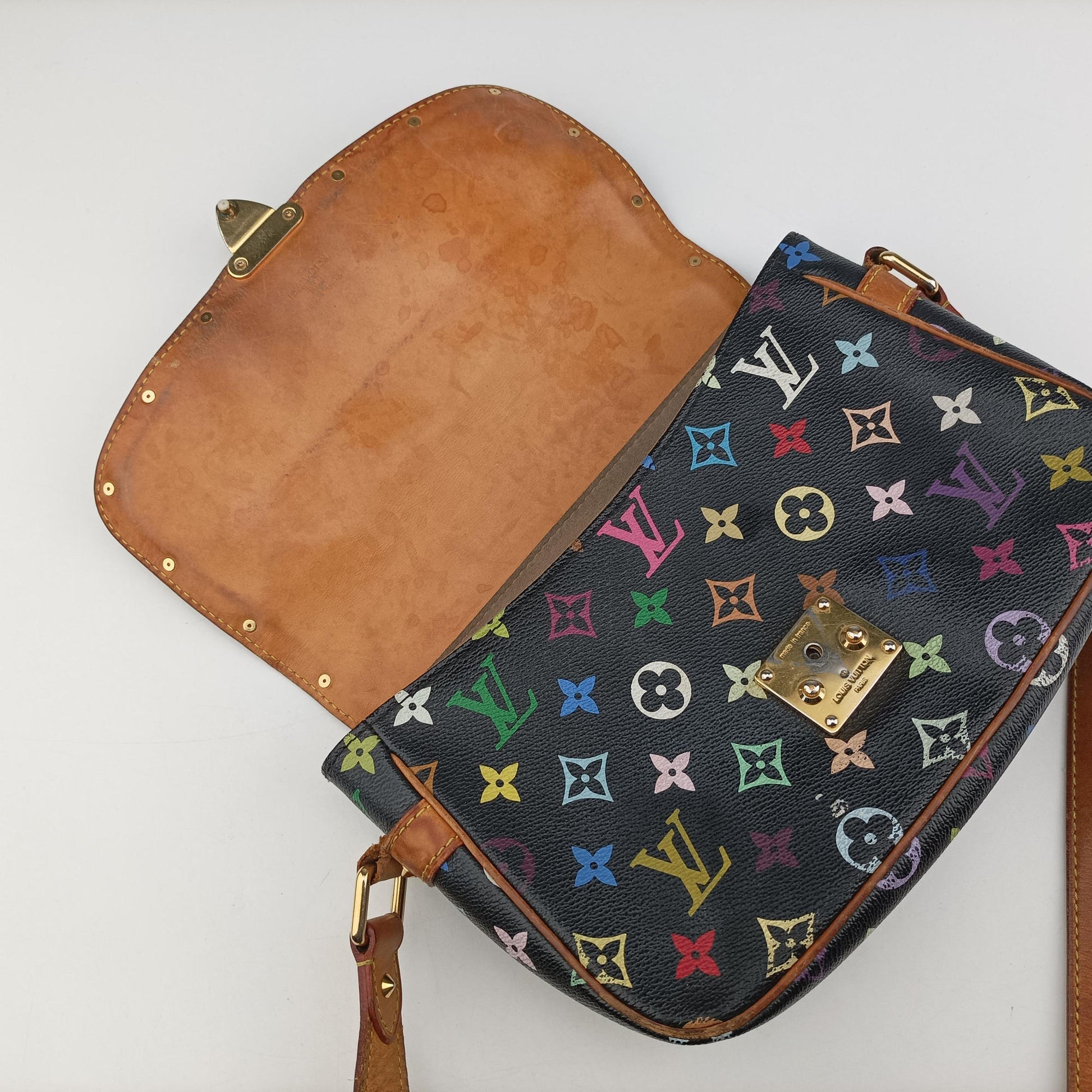 Sologne Noir Monogram Multicolor M92639 Lot number unknownソローニュ ノワール モノグラム マルチカラー M92639 製番不明