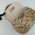 Bamboo Beige×Multi snakeskin 495880 E024438431バンブー ベージュ×マルチ ヘビ革 495880 E024438431