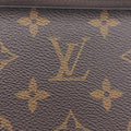 Pochette Double Zip Blooming Flowers brown×multicolor Monogram Canvas×calf leather M63905 GI4198 IC Chipポシェット ドゥーブルジップ ブルーミングフラワー モノグラム/ブラウン×マルチカラー モノグラムキャンバス×カーフレザー M63905 GI4198 ICチップ