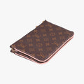 Pochette Double Zip Blooming Flowers brown×multicolor Monogram Canvas×calf leather M63905 GI4198 IC Chipポシェット ドゥーブルジップ ブルーミングフラワー モノグラム/ブラウン×マルチカラー モノグラムキャンバス×カーフレザー M63905 GI4198 ICチップ