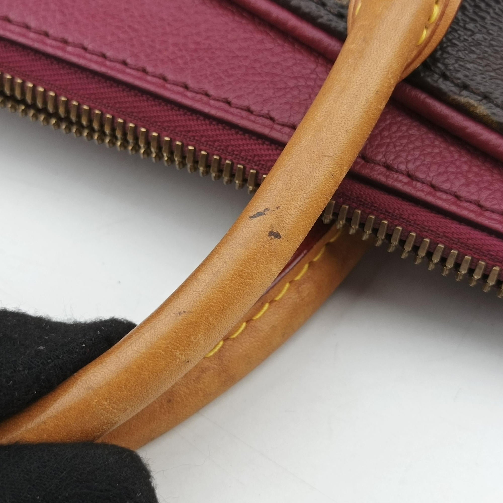 PALLAS brown×CERISE Monogram Canvas×calf leather M41175 SN4124パラス モノグラム/ブラウン×スリーズ モノグラムキャンバス×カーフレザー M41175 SN4124