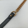 GG Marmont Brown×black Canvas×Leather 446744 H031351951GGマーモント ブラウン×ブラック キャンバス×レザー 446744 H031351951