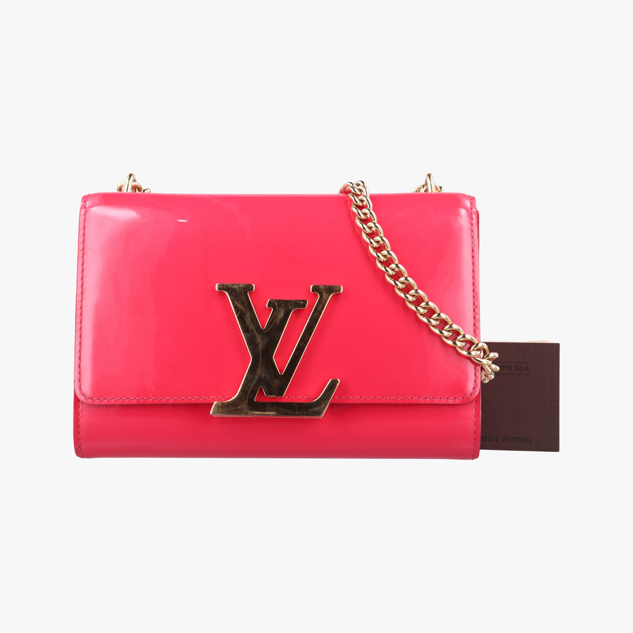 Pochette Louise MM ROSE INDIEN Vernis M94270 PL1146ポシェット ルイーズMM ローズ アンディアン ヴェルニ M94270 PL1146