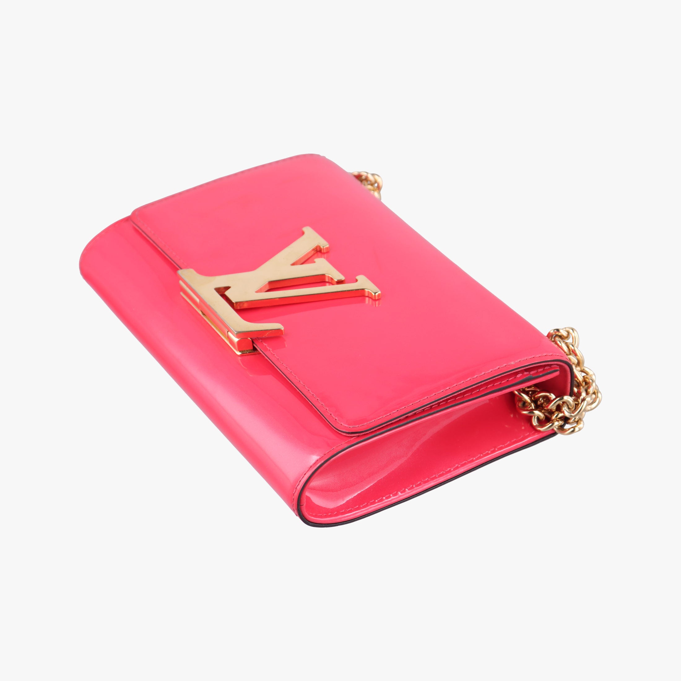 Pochette Louise MM ROSE INDIEN Vernis M94270 PL1146ポシェット ルイーズMM ローズ アンディアン ヴェルニ M94270 PL1146