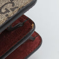Dionysus beige×red×multi PVC coated canvas × suede 400249 B021649166ディオニュソス ベージュ×レッド×マルチ PVCコーティングキャンバス × スエード 400249 B021649166