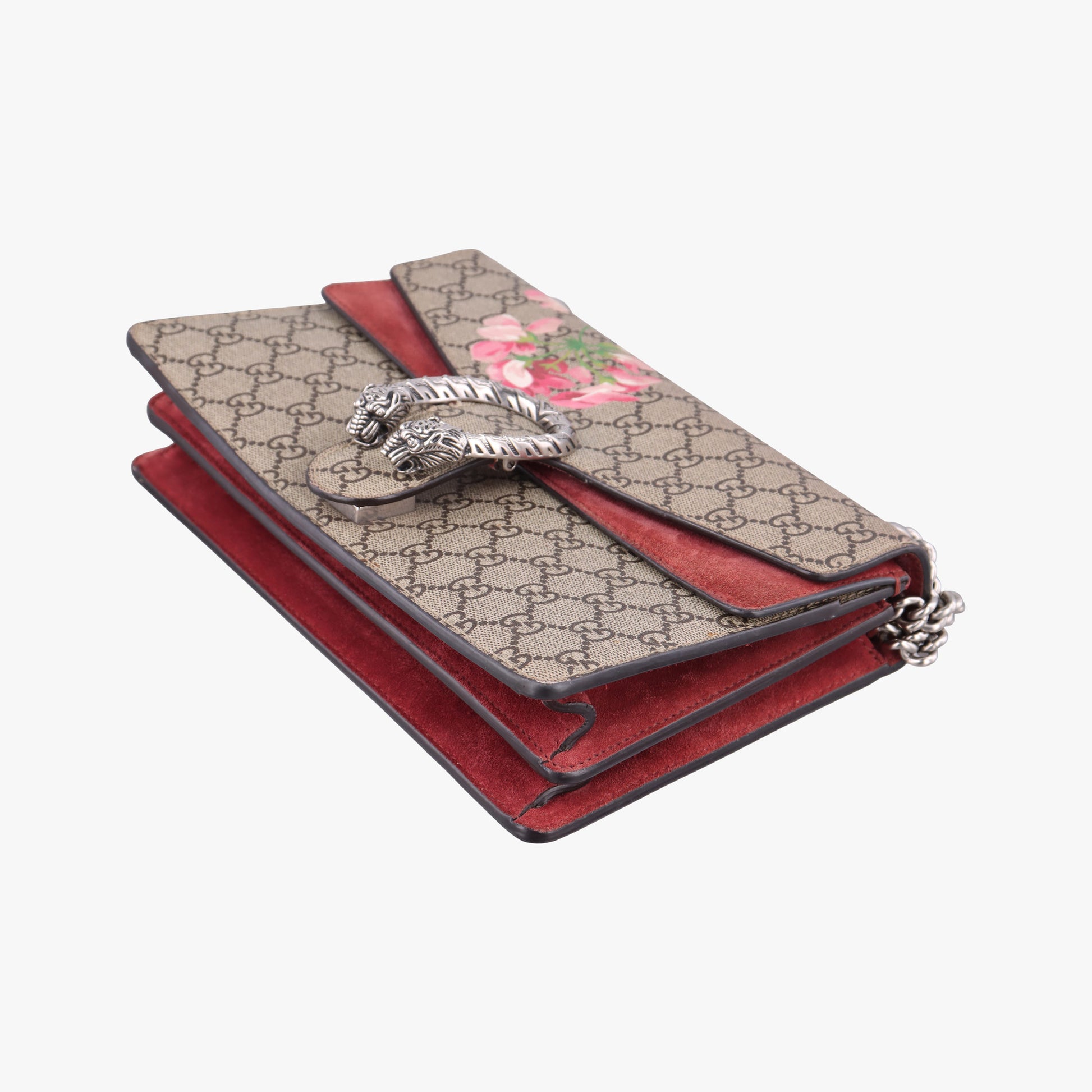 Dionysus beige×red×multi PVC coated canvas × suede 400249 B021649166ディオニュソス ベージュ×レッド×マルチ PVCコーティングキャンバス × スエード 400249 B021649166