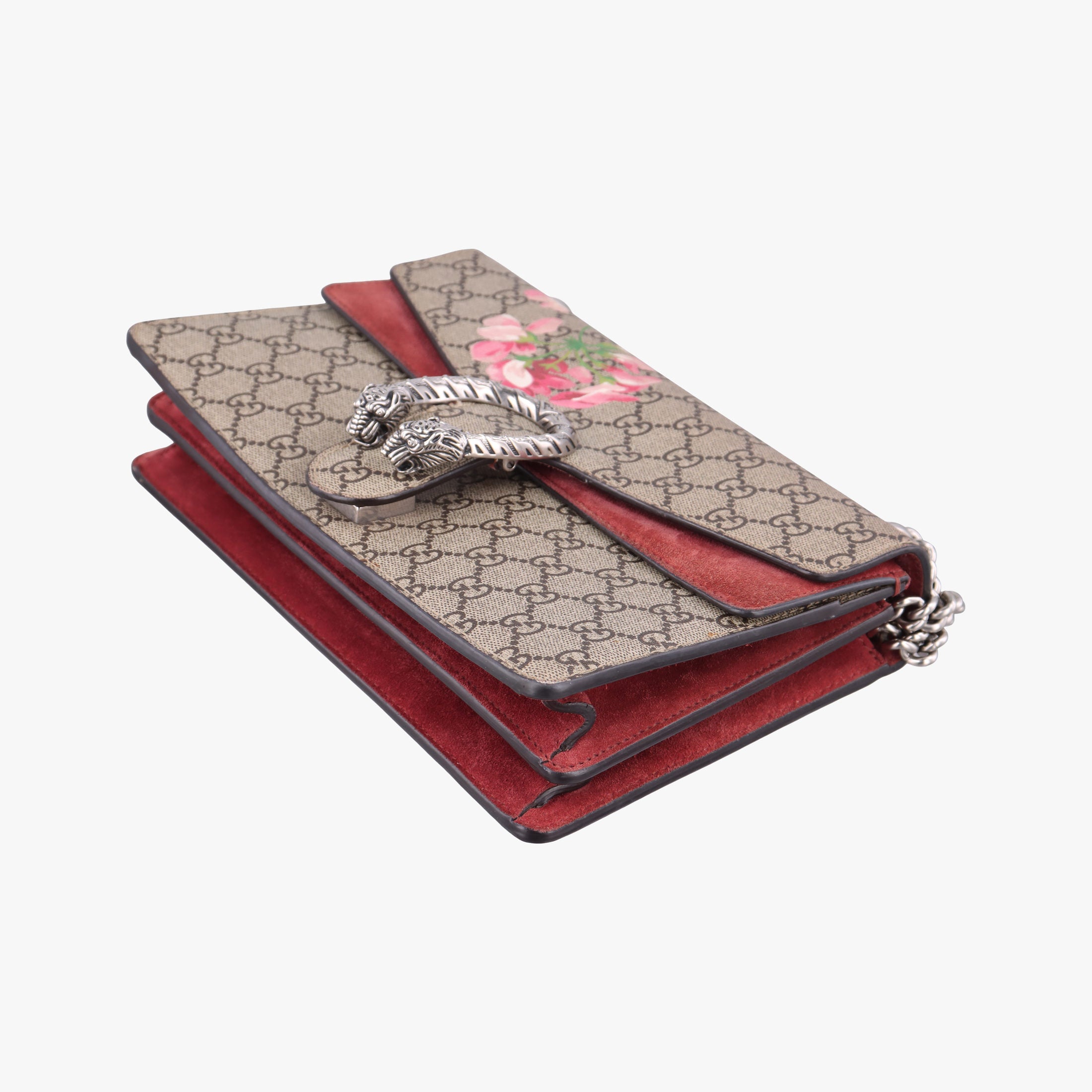Dionysus beige×red×multi PVC coated canvas × suede 400249 B021649166ディオニュソス ベージュ×レッド×マルチ PVCコーティングキャンバス × スエード 400249 B021649166