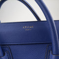 Luggage Mini Shopper Blue leather F-LA-0174 F-CT-0164ラゲージミニショッパー ブルー レザー F-LA-0174 F-CT-0164